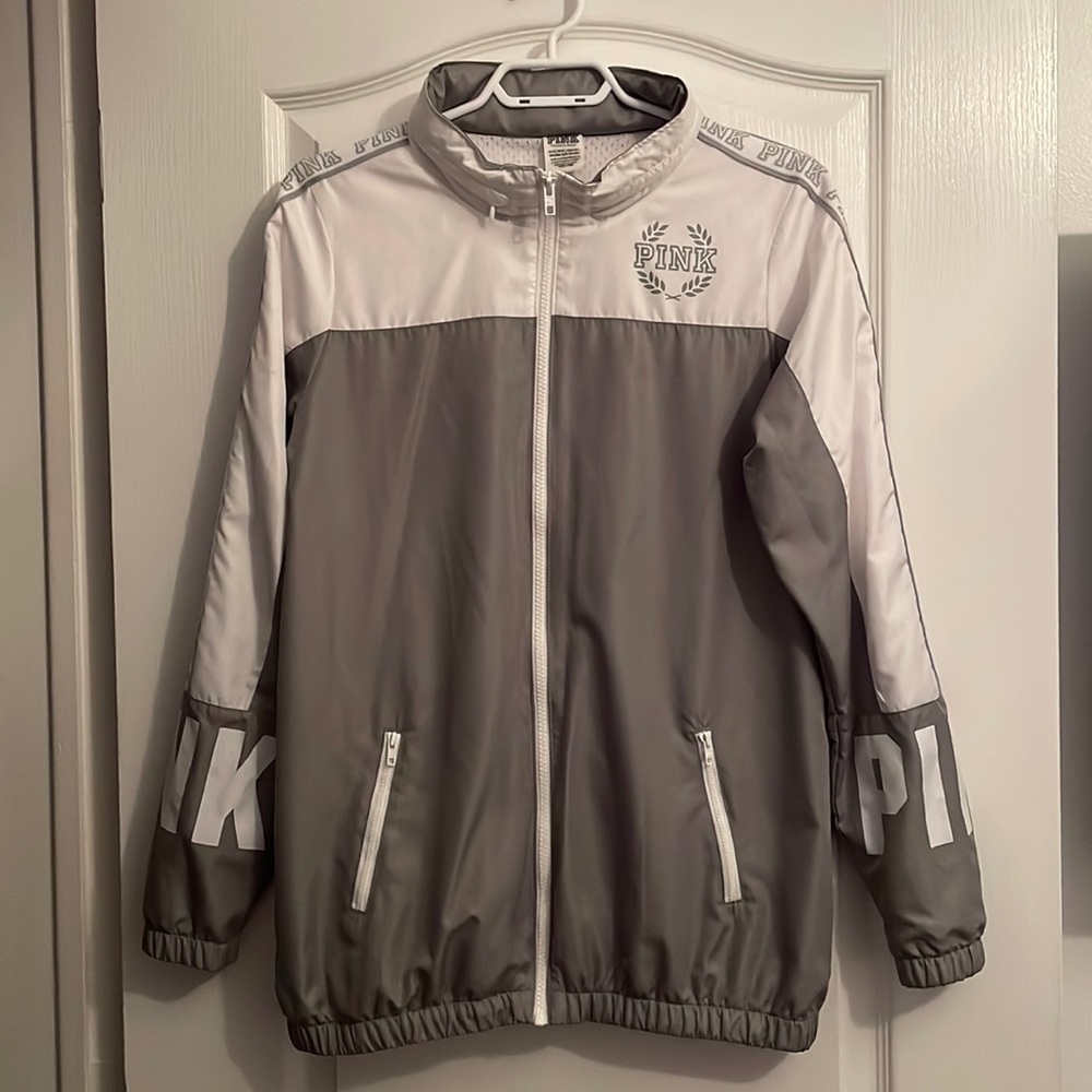 PINK windbreaker jacket